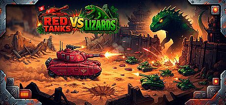 Red Tanks vs Lizard Game
