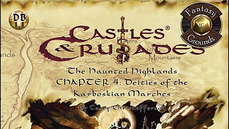 Fantasy Grounds - Deities of the Haunted Highlands (Castles & Crusades) DLC