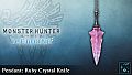 Monster Hunter World: Iceborne - Pendant: Ruby Crystal Knife