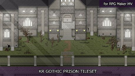 RPG Maker MV - KR Gothic Prison Tileset DLC
