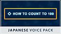 How to Count to 100 - Japanese Voice Pack