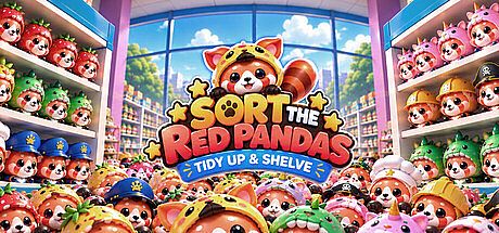 Sort the Red Pandas: Tidy Up & Shelve