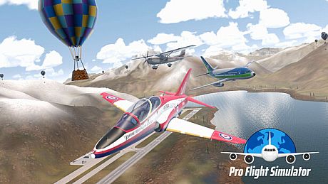 Pro Flight Simulator Game