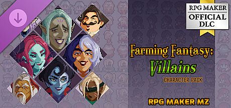 RPG Maker MZ - Farming Fantasy Villains Character Pack DLC