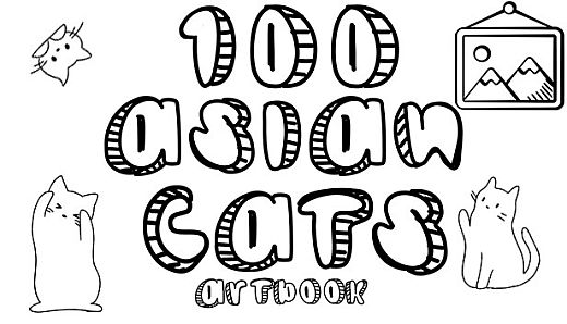 100 Asian Cats - Artbook