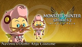 Monster Hunter Stories 2: Wings of Ruin - Navirou's Outfit: Anjanath Costume