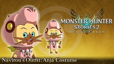 Monster Hunter Stories 2: Wings of Ruin - Navirou's Outfit: Anjanath Costume DLC