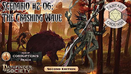 Fantasy Grounds - Pathfinder 2 RPG - Pathfinder Society Scenario #2-06: The Crashing Wave DLC