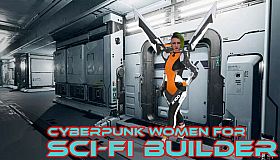 Cyberpunk women for Sci-fi builder