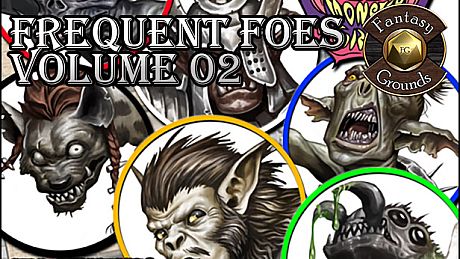 Fantasy Grounds - Frequent Foes, Volume 2 (Token Pack) DLC