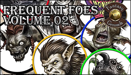 Fantasy Grounds - Frequent Foes, Volume 2 (Token Pack)