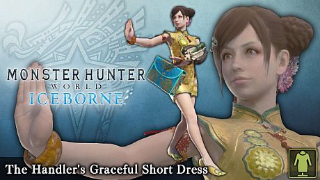 Monster Hunter: World - The Handler's Graceful Short Dress DLC