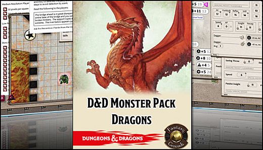 Fantasy Grounds - D&D Monster Pack - Dragons