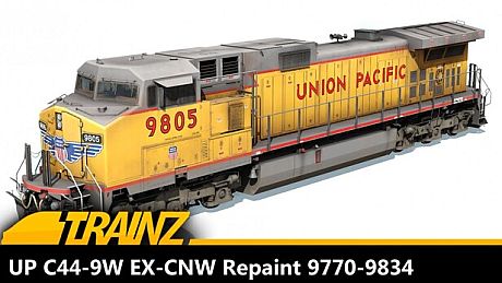 Trainz Plus DLC - UP C44-9W EX-CNW Repaint 9770-9834 DLC