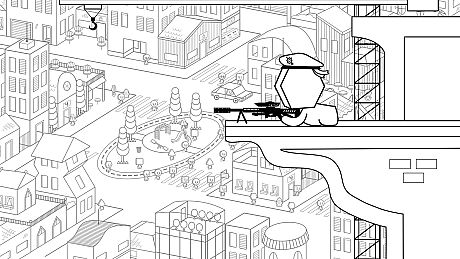 Geometric Sniper Game