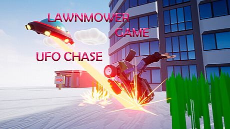 Lawnmower Game: Ufo Chase Game
