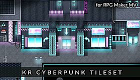 RPG Maker MV - KR Cyberpunk Tileset