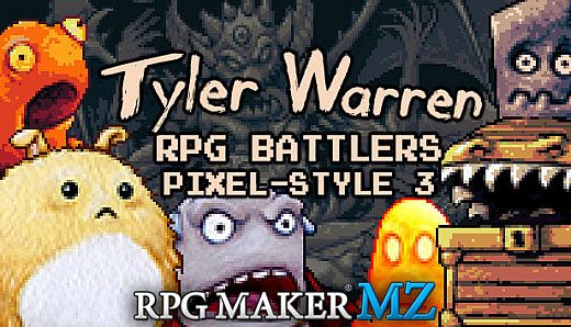 RPG Maker MZ - Tyler Warren RPG Battlers Pixel Style 3