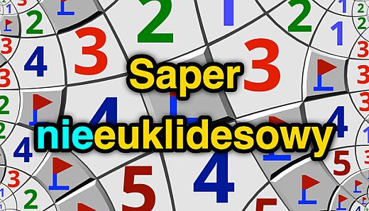 Non-Euclidean Minesweeper