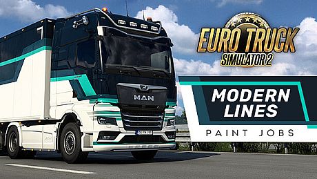 Euro Truck Simulator 2 - Modern Lines Paint Jobs Pack DLC