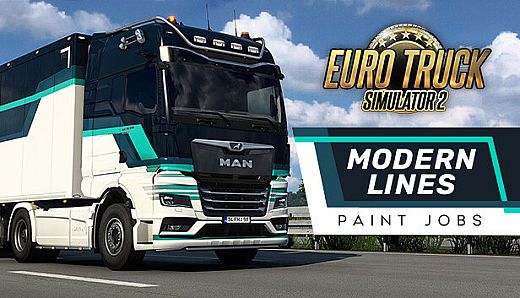 Euro Truck Simulator 2 - Modern Lines Paint Jobs Pack