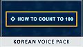 How to Count to 100 - Korean Voice Pack