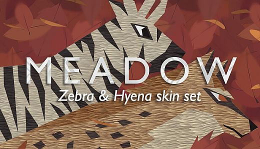 Meadow: Zebra and Hyena Skin Pack