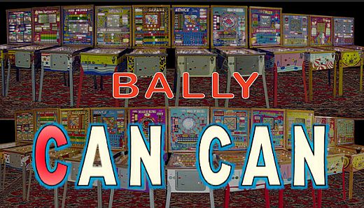 Bingo Pinball Gameroom - Bally Can Can
