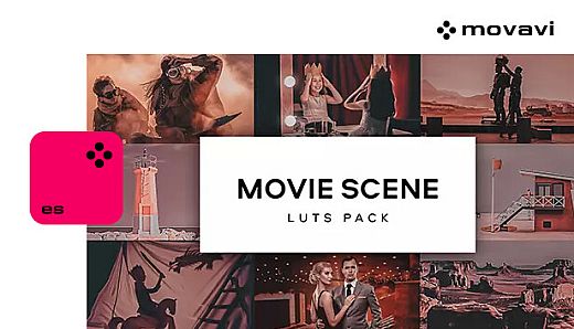 Movavi Video Editor 2024 - Movie Scene LUTs Pack