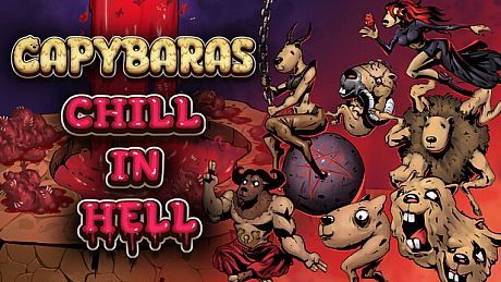 Capybaras Chill in Hell Game
