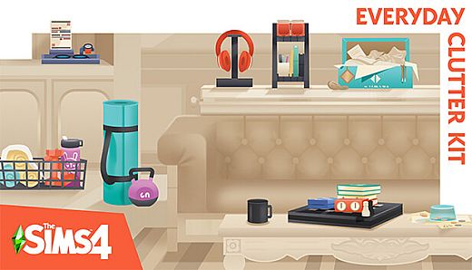 The Sims 4 Everyday Clutter Kit