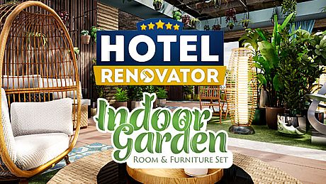 Hotel Renovator - Indoor Garden Room & Furniture Set DLC