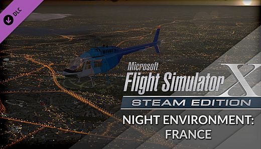 FSX Steam Edition: Night Environment: France Add-On