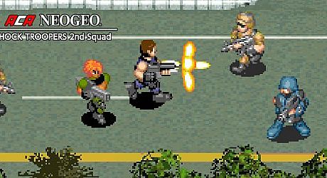 ACA NEOGEO SHOCK TROOPERS 2nd Squad Game
