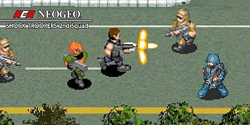 ACA NEOGEO SHOCK TROOPERS 2nd Squad