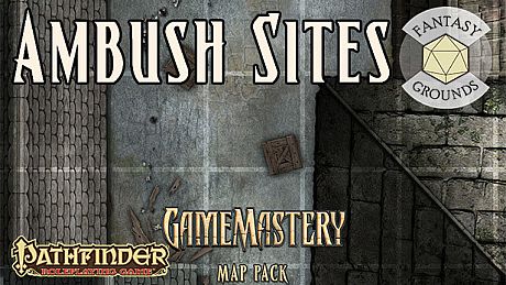 Fantasy Grounds - Pathfinder RPG - GameMastery Map Pack: Ambush Sites DLC