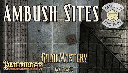 Fantasy Grounds - Pathfinder RPG - GameMastery Map Pack: Ambush Sites