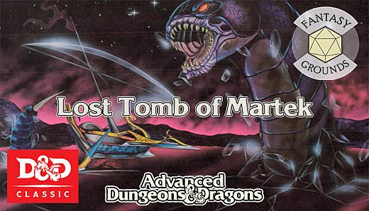 Fantasy Grounds - D&D Classics: I5 Lost Tomb of Martek (1E)