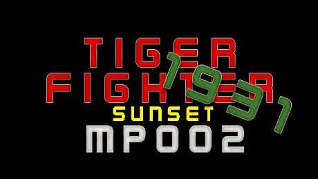 Tiger Fighter 1931 Sunset MP002 DLC