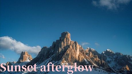 Sunset afterglow Game