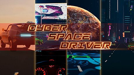 Cyber Space Driver Game