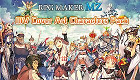 RPG Maker MZ - MV Cover Art Characters Pack