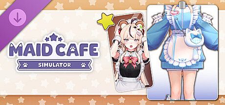 Maid Cafe Simulator: Jersey Maid Uniform (Momo) DLC
