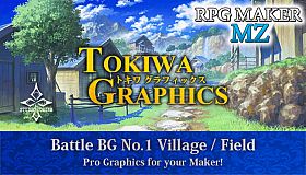 RPG Maker MZ -  TOKIWA GRAPHICS Battle BG No.1 Village/Field