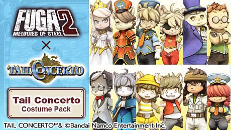 Fuga: Melodies of Steel 2 - Tail Concerto Costume Pack DLC