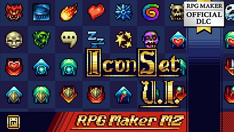 RPG Maker MZ - UI Icon Set DLC
