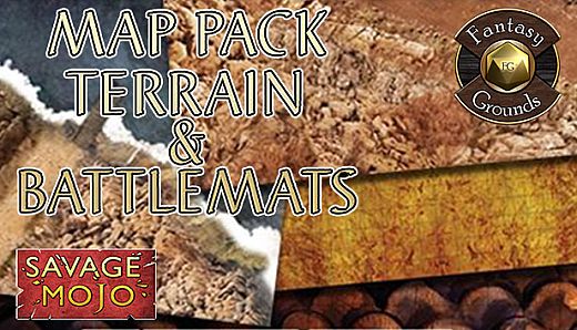 Fantasy Grounds - Map Pack Terrain and Battlemats (Map Pack)