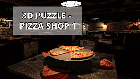 3D PUZZLE - Pizza Shop 1 Game