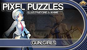 Pixel Puzzles Illustrations & Anime - Jigsaw Pack: Gun Girls