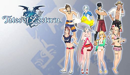 Tales of Zestiria - Seaside Resort Costumes Set
